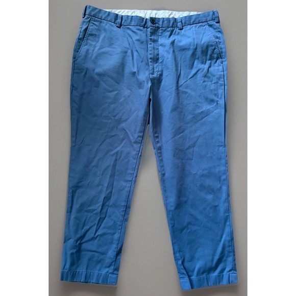 Brooks Brothers Other - Brooks Brothers Chino Pants Trousers Blue Supima Cotton Stretch Men's 42x30 JBHS